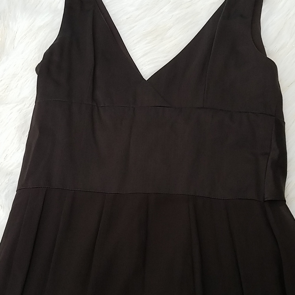 Maggy London🔵 Brown Silk Dress - Picture 7 of 7